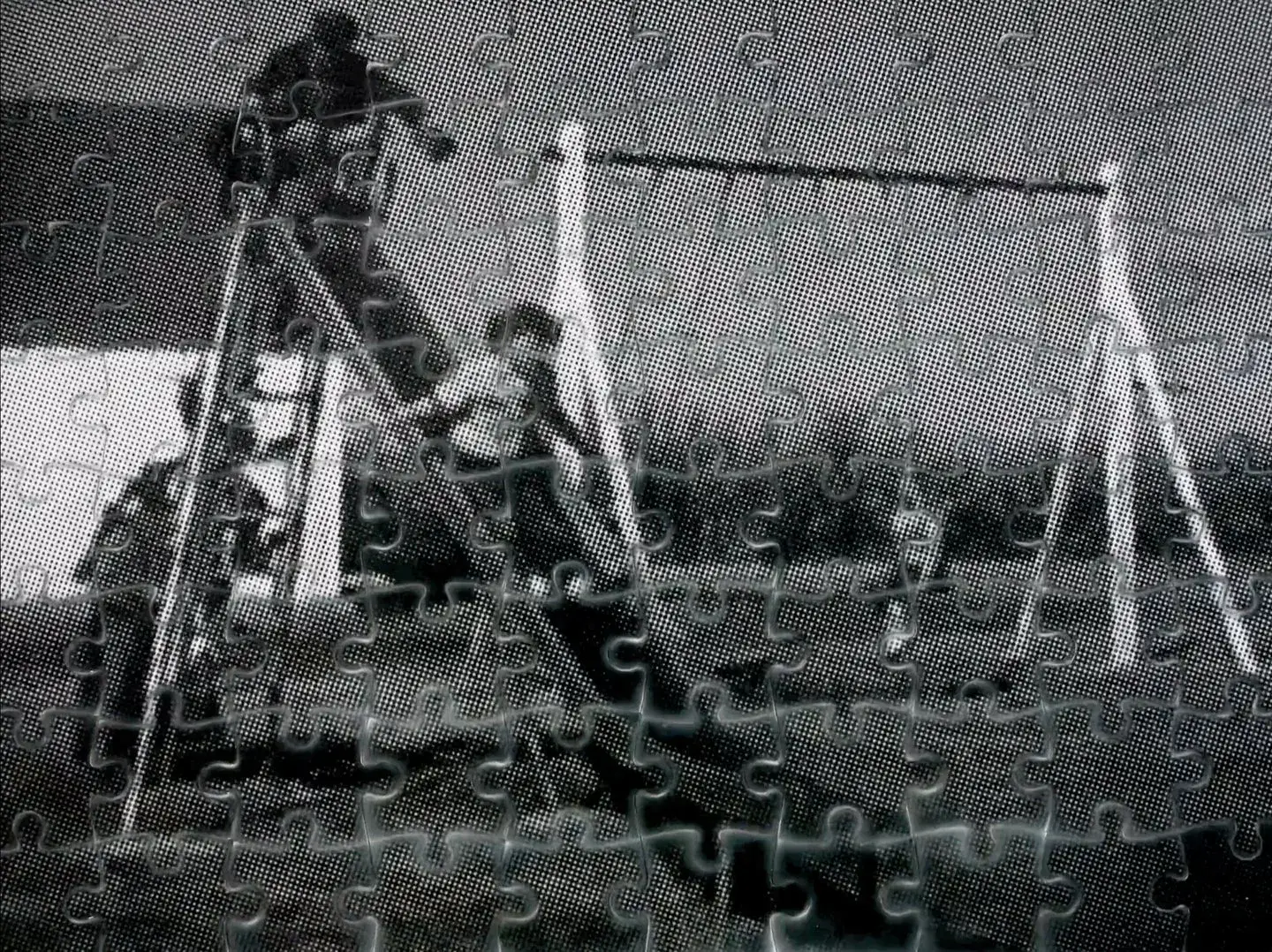 Still from an Alèxia Ponce animation made with physical materials