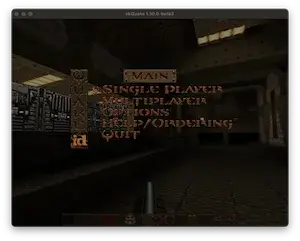 vkQuake screenshot included in the C3 compiler repository