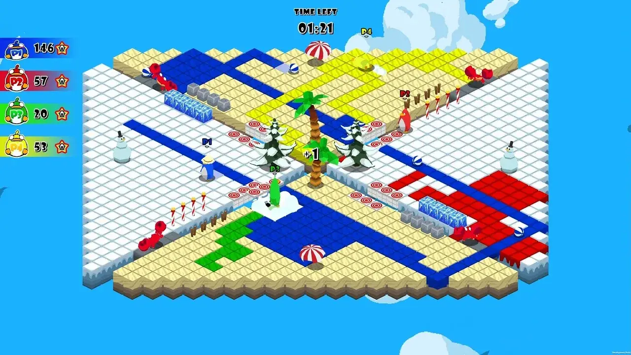 Soup Raiders screenshot during development