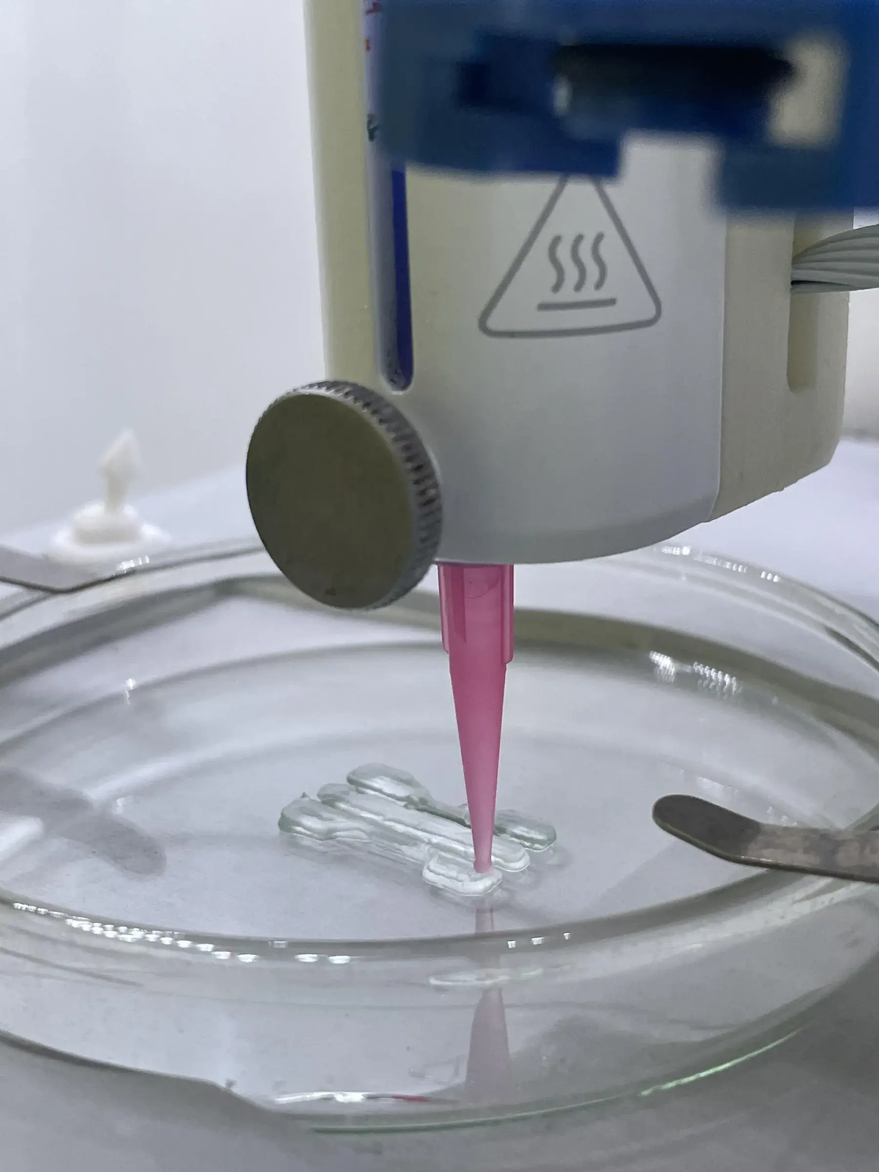 3D printing a double-network granular elastomer at EPFL