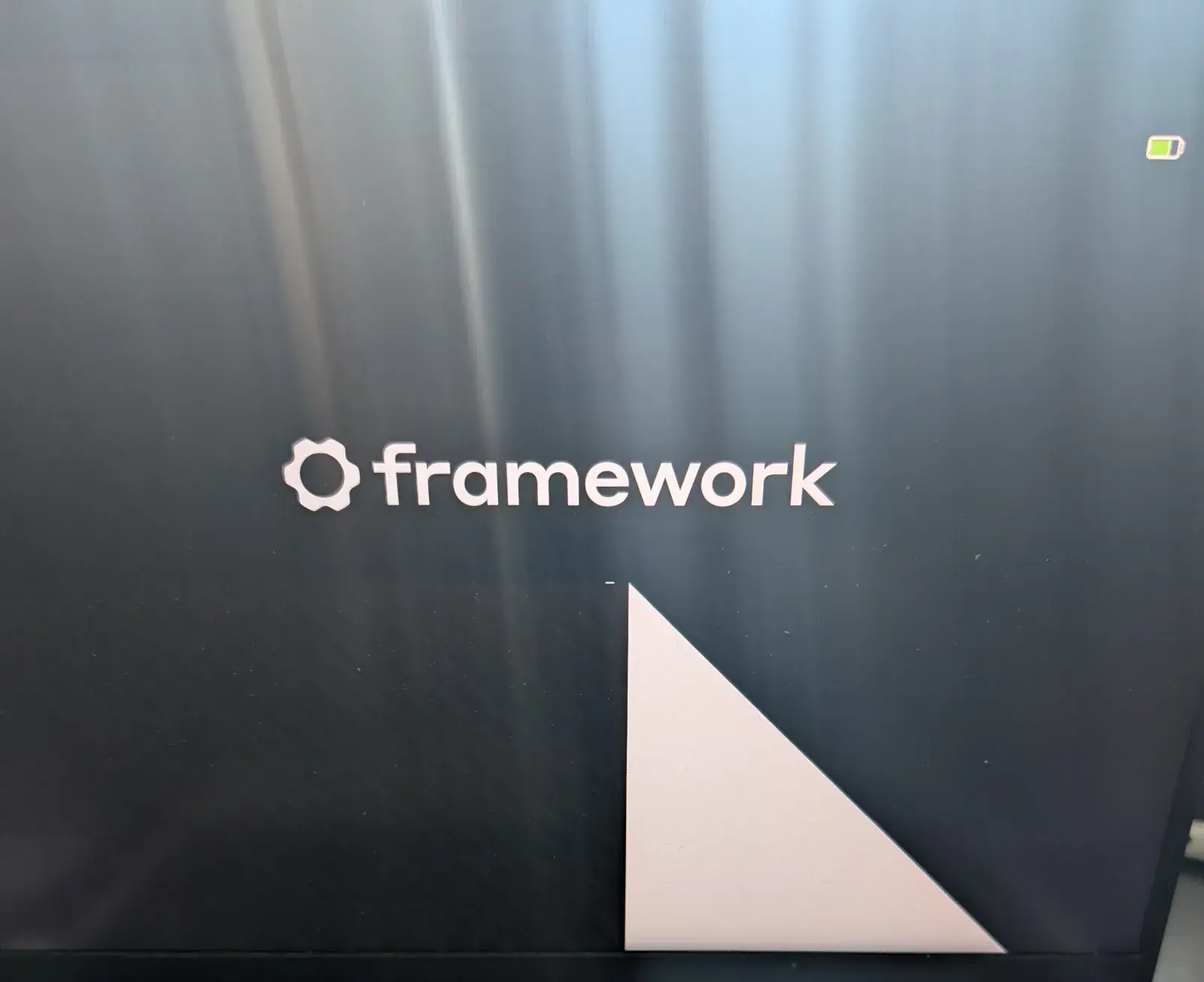 Écran corrompu pendant la mise à jour BIOS du Framework Laptop 13