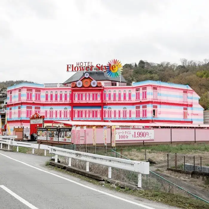 Castle-referencing Japanese love hotel photographed by François Prost