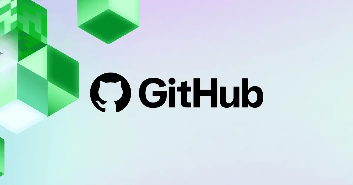Visuel officiel du blog GitHub avec le logo et des formes géométriques, publié avec le postmortem de la panne du 17 août