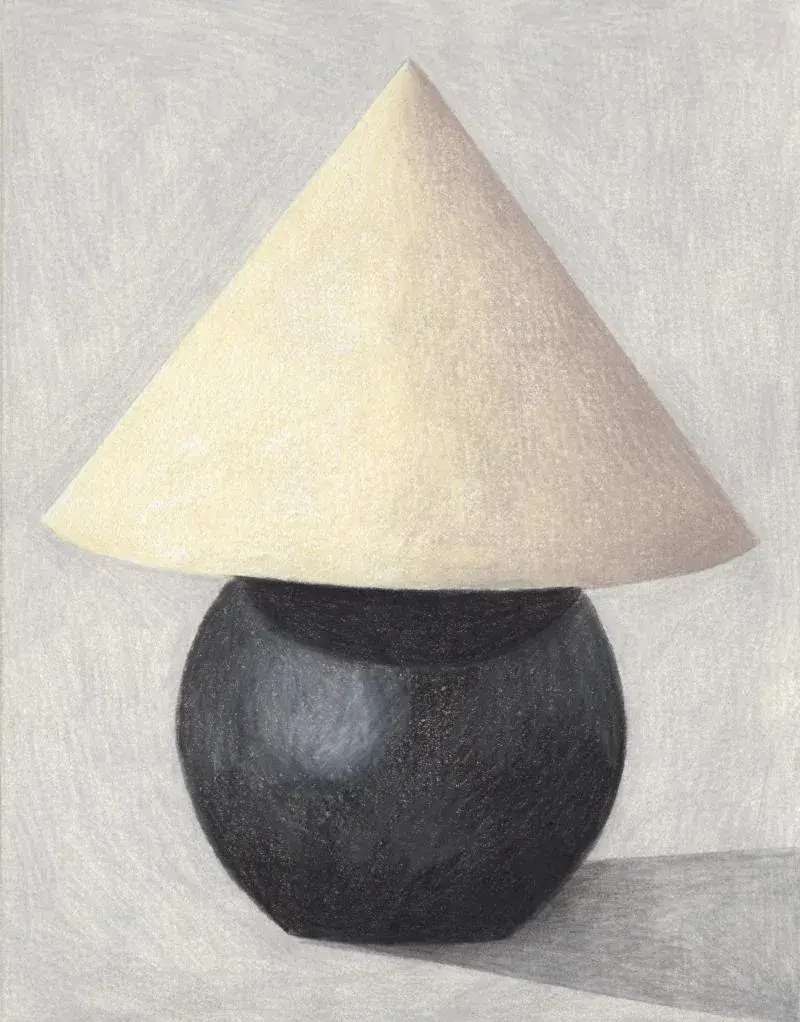Julie Jonquet-Caunes illustration presenting ordinary objects with highly detailed rendering