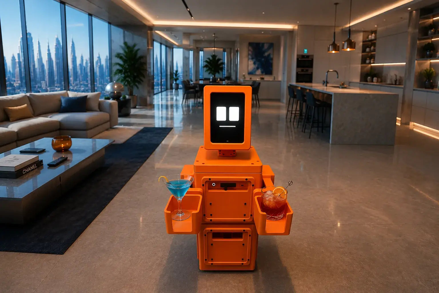 MillieBot shown with its modular hardware architecture
