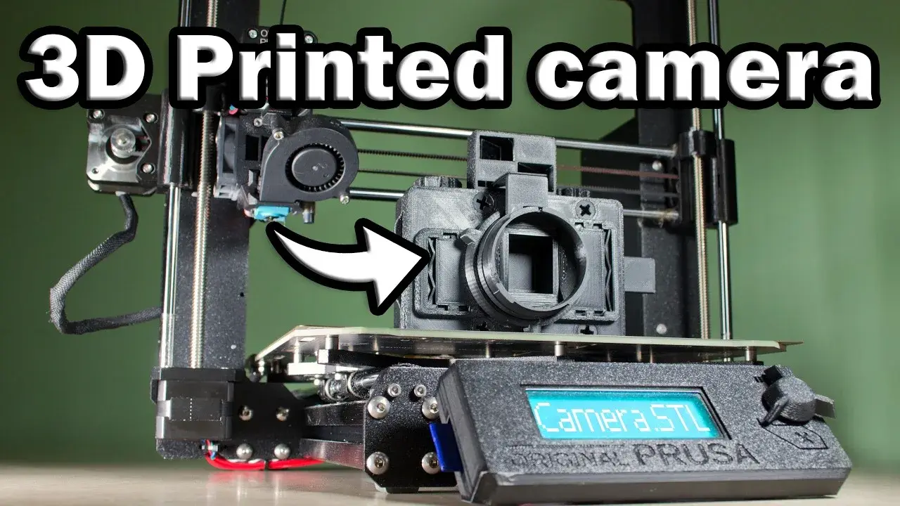Camera Things' 3D-printed film camera prototype