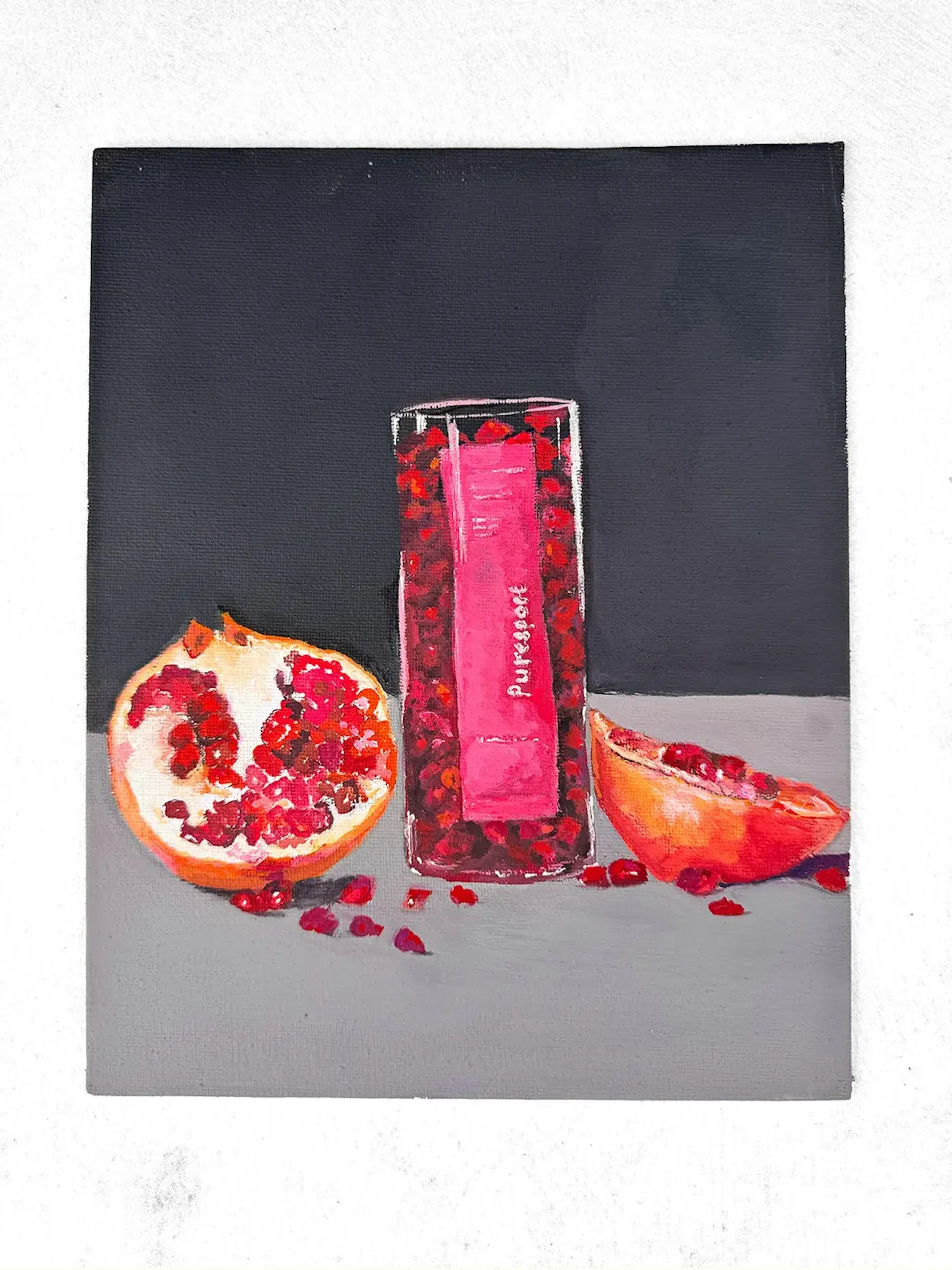 Nature morte Puresport réalisée par Patricia Robinson