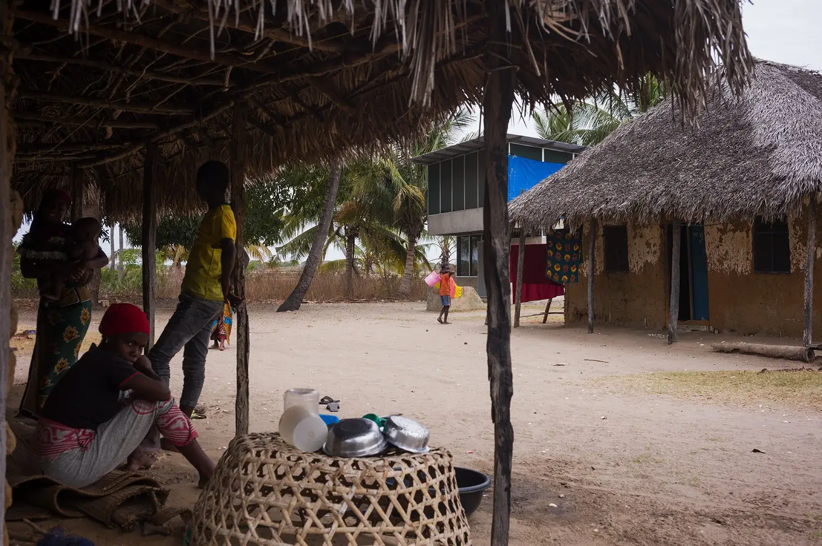 Occupied Star Home in a Mtwara village