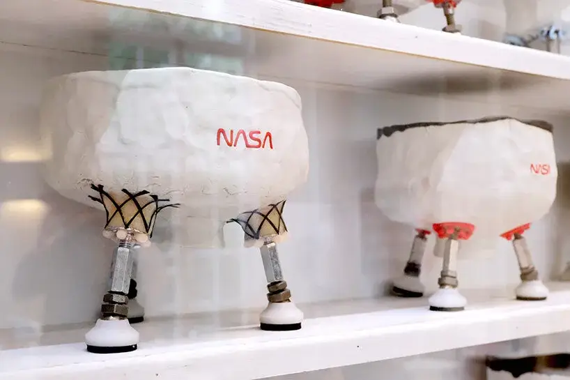 Tom Sachs ceramics with cracks and visible repairs