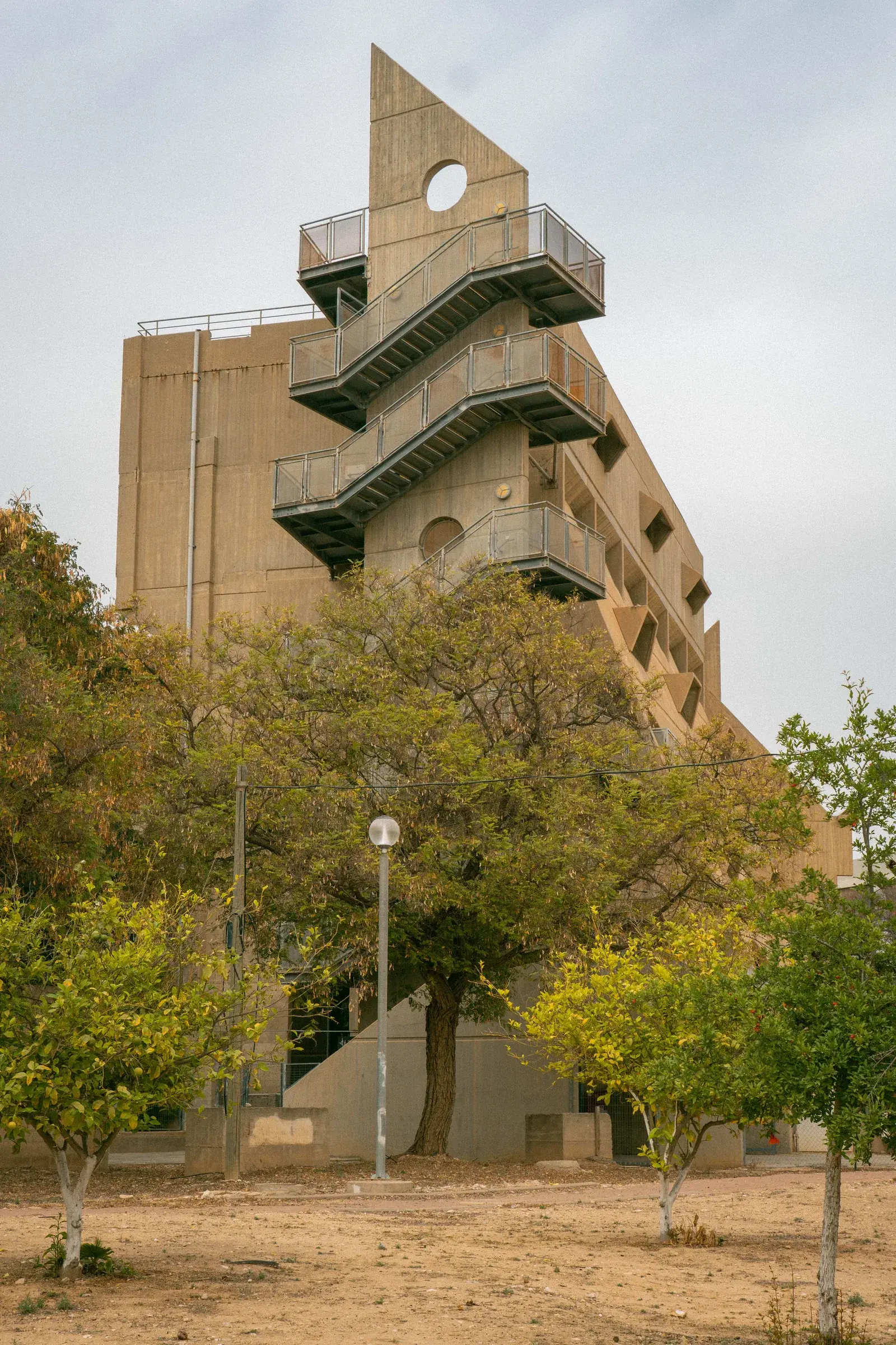 Gimmel student dormitories by Ram Karmi at Ben-Gurion University
