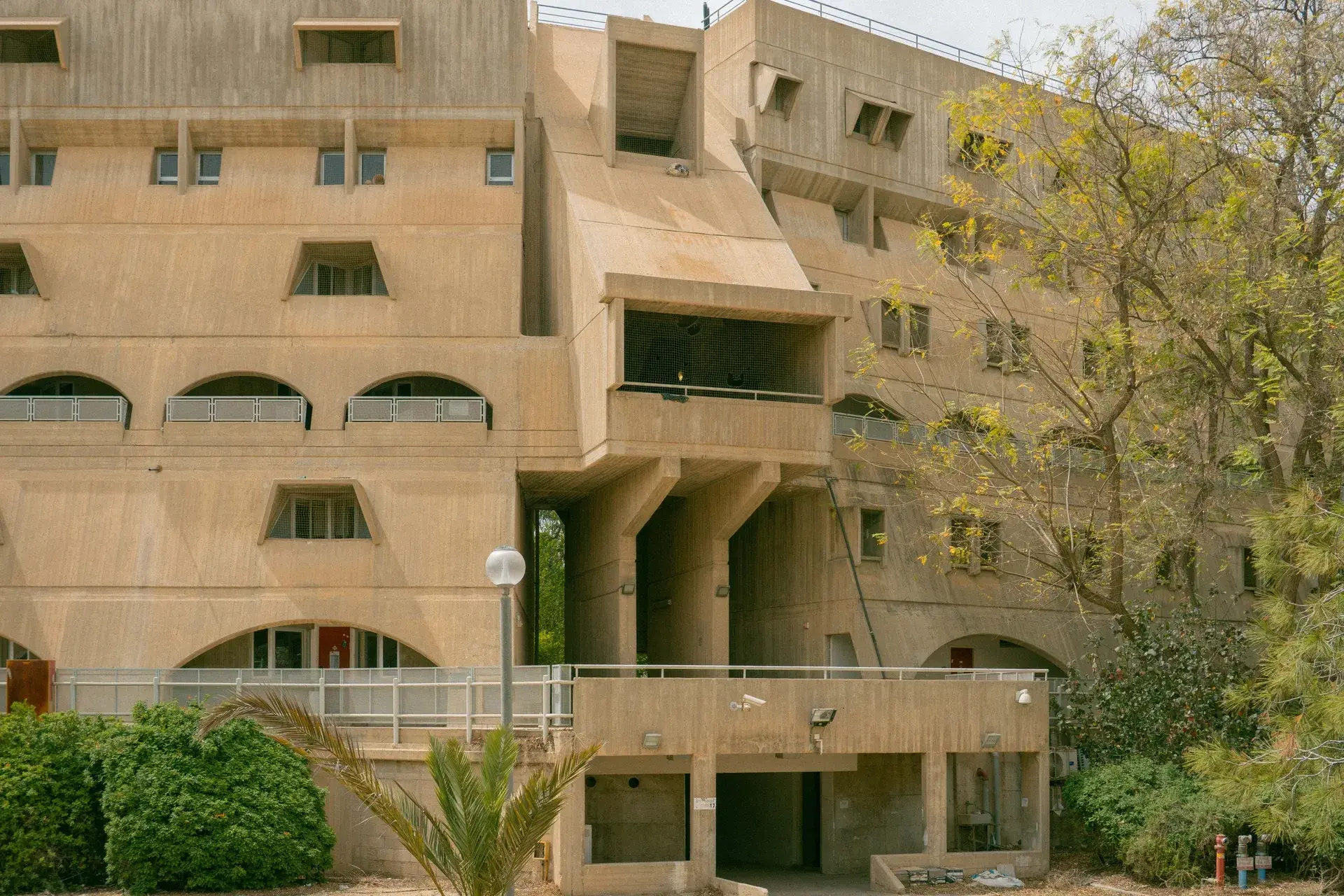 Ram Karmi's Gimmel student dormitories at Ben-Gurion University of the Negev