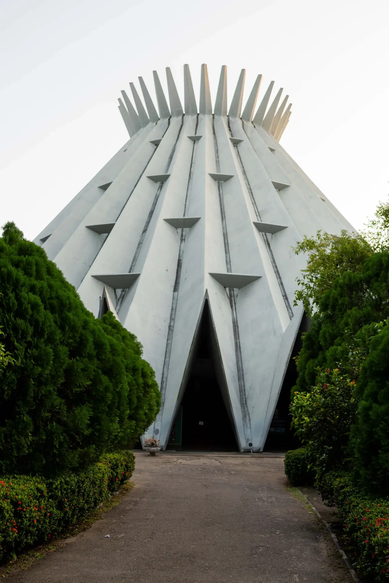 Colombo Planetarium in Sri Lanka, designed by Velayu Kandavel with A. N. S. Kulasinghe