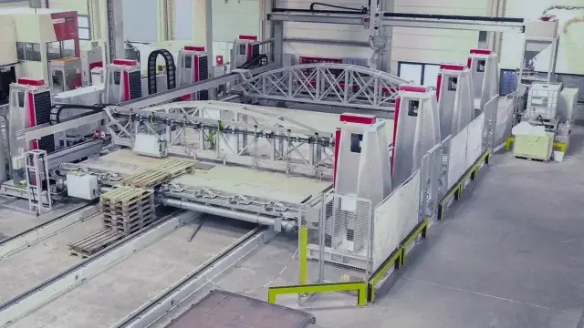 Overview of the VX9000, a very large industrial 3D printer for sand casting molds
