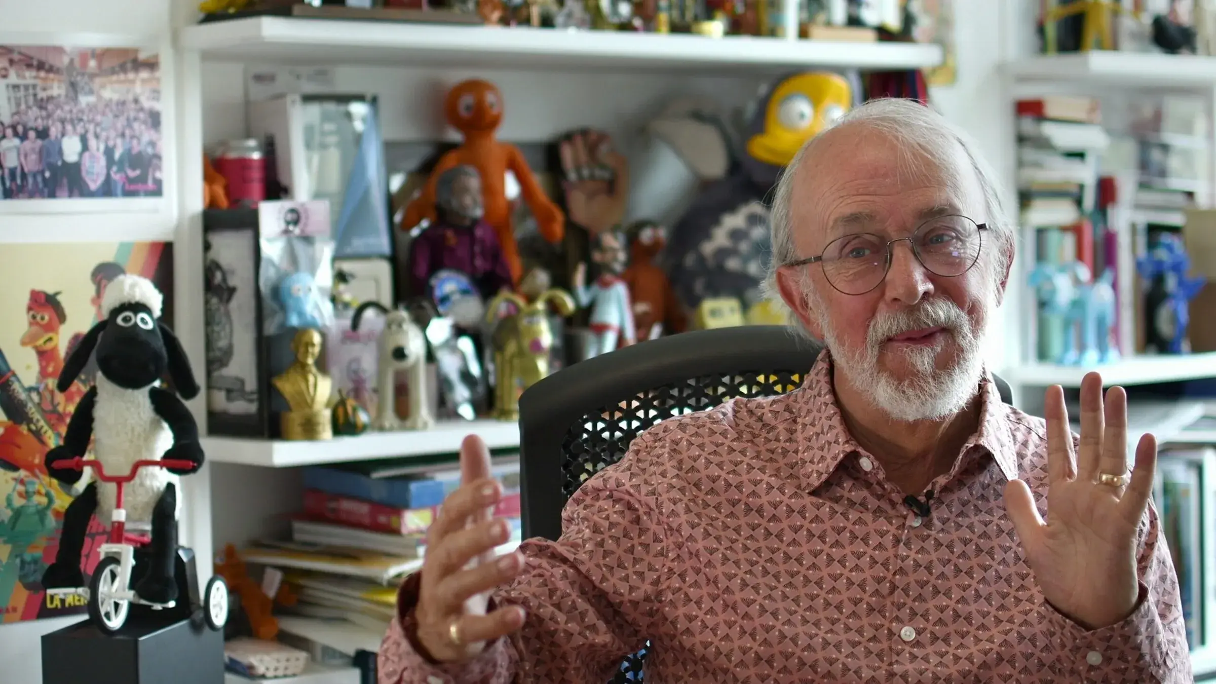 Peter Lord interviewé pour Walking with Animators