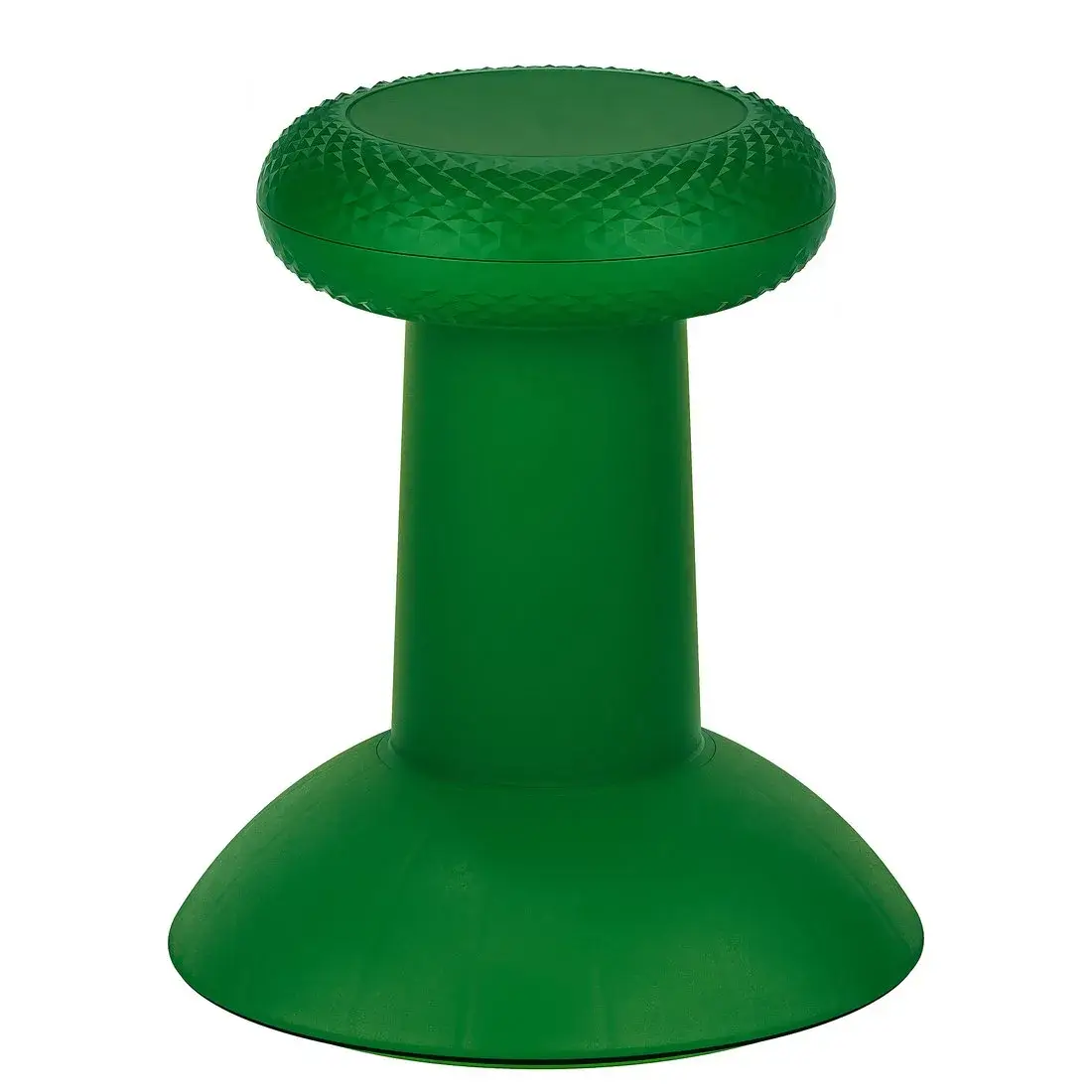 Tabouret YXSTABY vert d’IKEA et Xbox, assise arrondie façon stick de manette